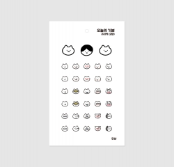 Today's mood sticker (2sheets)