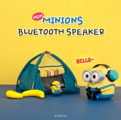 Minions Figure Bluetooth Speaker 
