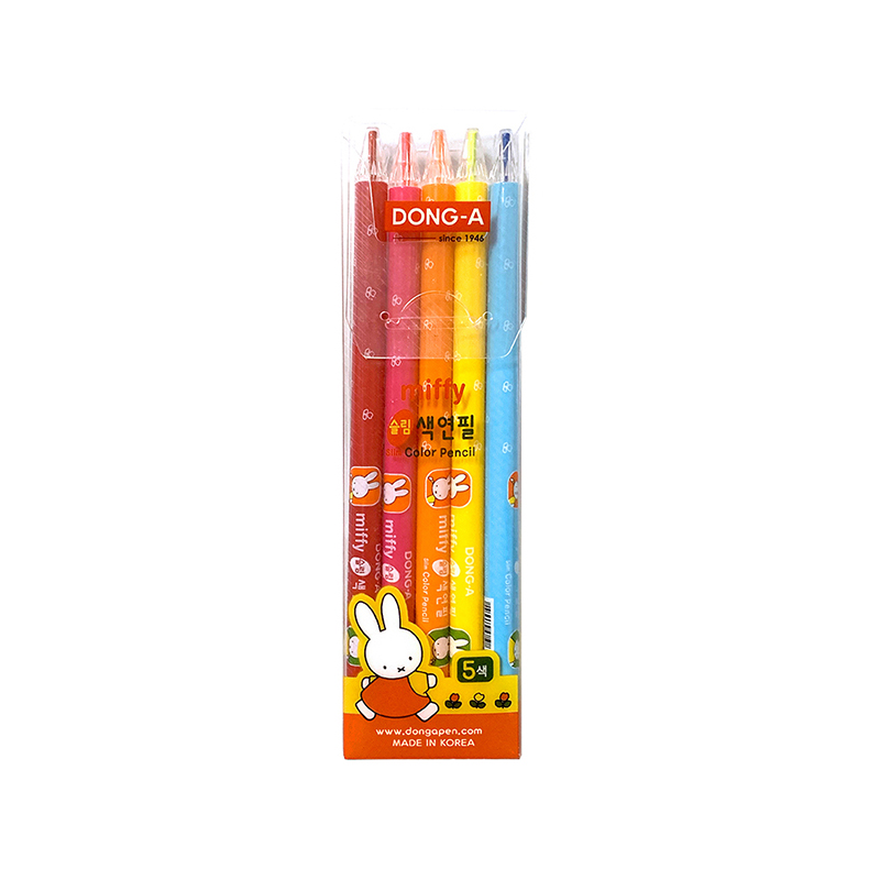 Mipi 2mm Slim Color Pencil 5Color