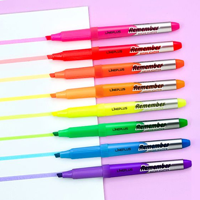 Remember Highlighters, 12Count 