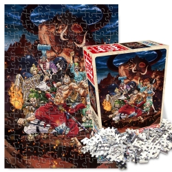 One Piece Jigsaw Puzzle 150Pieces - Challenge of The Five Emperors Monkey D. Luffy 