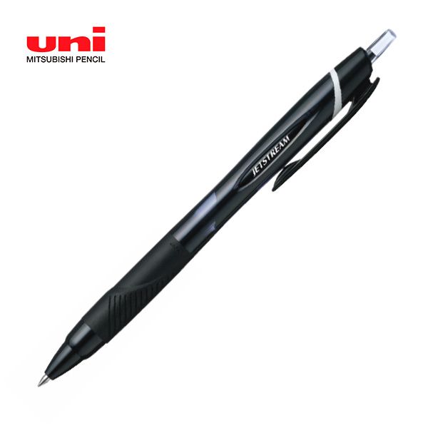 JETSTREAM Roller Ball Pen 0.7mm, Black Ink, 10 Pack 
