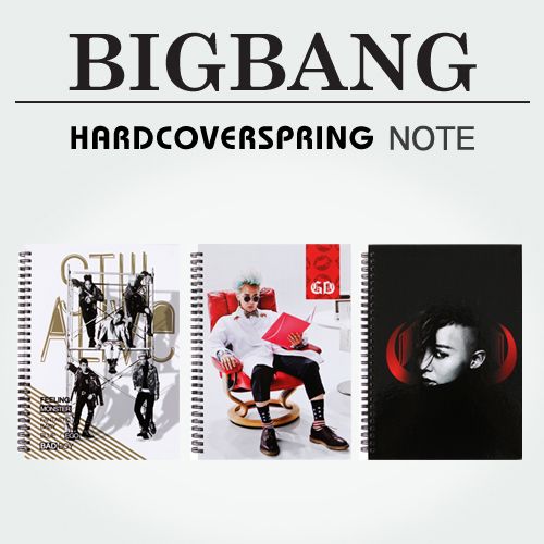 BIG BANG HARD COVER COLLEAGE NOTE