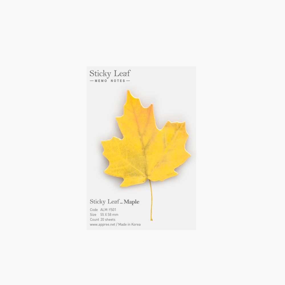 Sticky Leaf_Maple(Yellow,S)