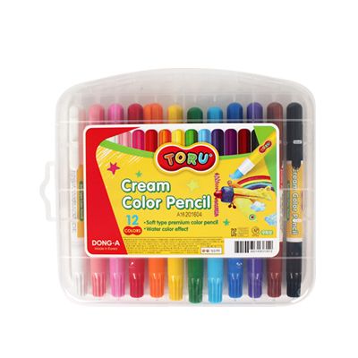 TORU Cream Colored Pencils, 24Colors 