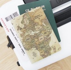 Indi Map Passport Cover