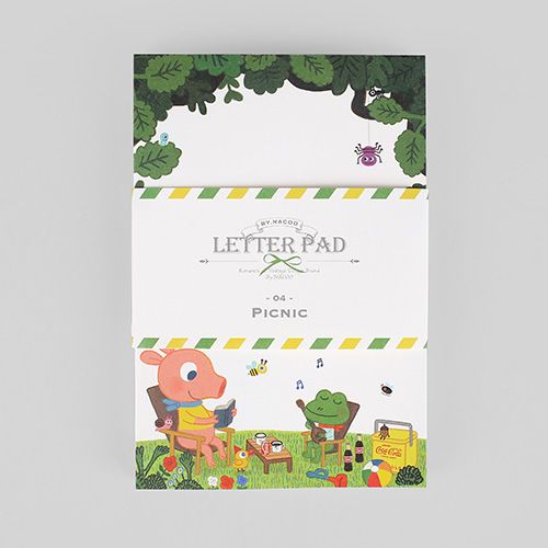 Letter Pad-04 Picnic (GoolyGooly)