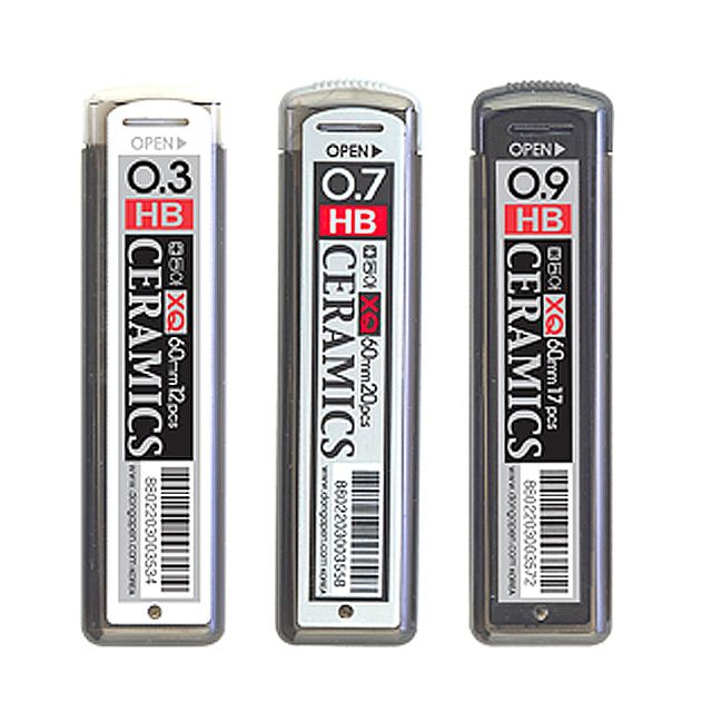 Ceramics XQ 700 Mechanical Pencil Leads (HB), 12PCS