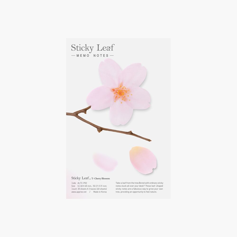 StickyLeaf_T-Cherry Blossom_Pink_M