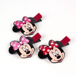 Minnie Mouse Face Cubic Hair Pin