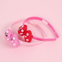 Minnie Mouse Plush Bow Headband