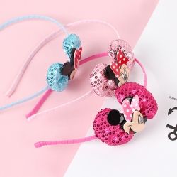 Minnie Mouse Spangles Ribbon Headband 