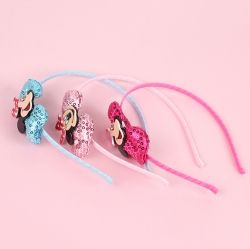 Minnie Mouse Spangles Ribbon Headband 