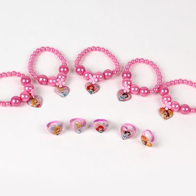 Princess Heart Bracelet + Ring 