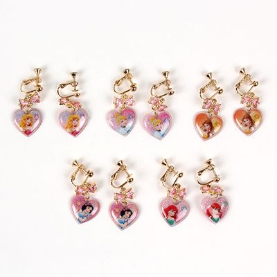 Princess Heart Clip-on Earrings 