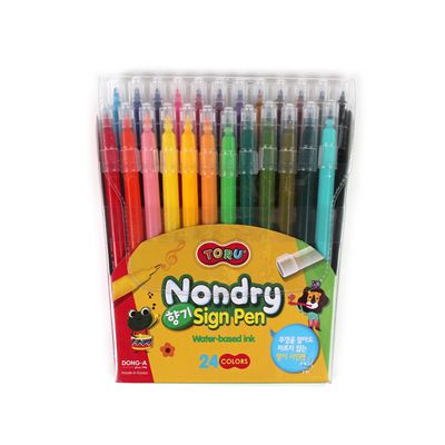 TORU Scents Nondry Felt Tip Line Pen 24Colors