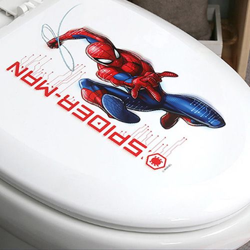 Spiderman Toilet Seat Cover Velcromag