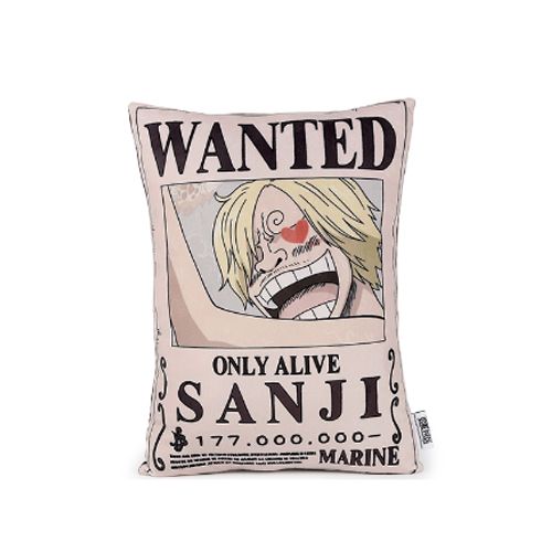 Throw Pillow Wanted Sanji