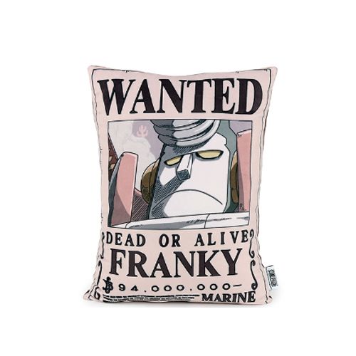 ONE PIECE Throw Pillow - Wanted Franky 