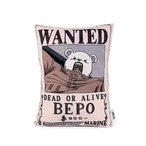 ONE PIECE Throw Pillow - Wanted Bepo