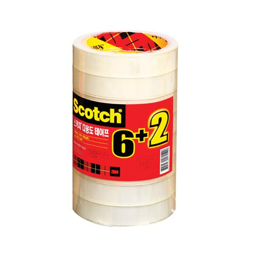 Scotch tape 502-8_ refil(18mmX20m) pack of 8