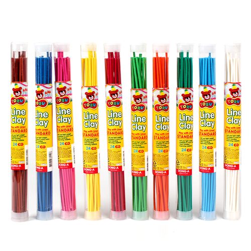 TORU Line Clay One Color, 24Lines 