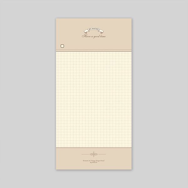 Memo Pad-08 Grid