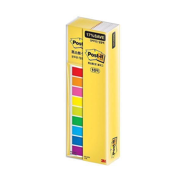 Post-it  Flags Pack, 10 Pads(683-9KN-10)