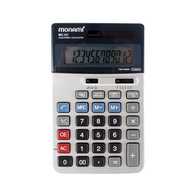 monami MC-121 desk-top calculator