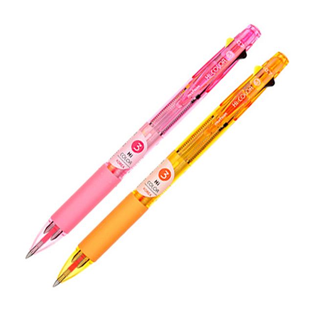 Hi 3 Color Ballpoint Pen 0.7mm (24pcs)