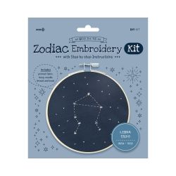 Zodiac Embroidery Kit - Libra