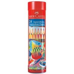 Watercolor Pencils 24colors In Round Case 
