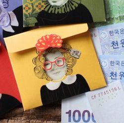 Smilingly Mini Gift Money Envelope - Shin Saimdang 