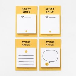 Sticky Smile Note Pad 