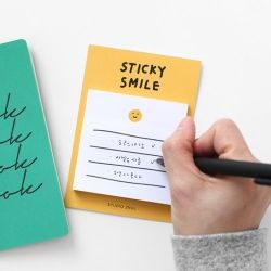 Sticky Smile Note Pad 
