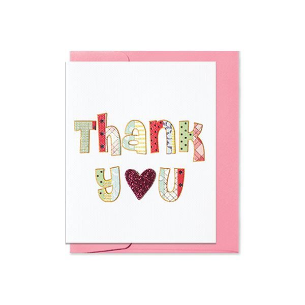 Thank you Message Mini Card 