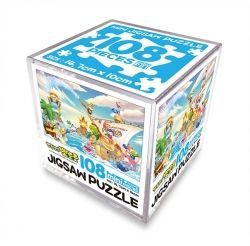 Pororo Jigsaw Puzzle Mini Cube 108 Pieces, The Summer of Treasure Island