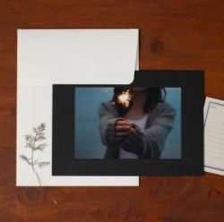 4x6 Paper Photo Frame Black, 10sheets 
