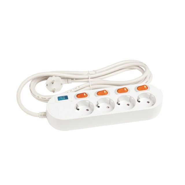 4-Outlet Switch Power Strip_3M 