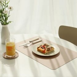 Two-tone table mat 