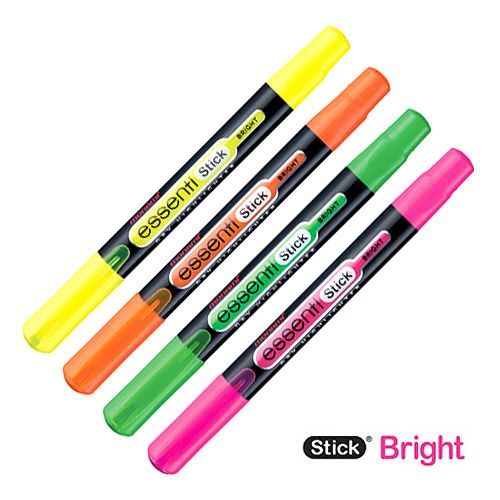 Essenti Stick- Bright Highlighter 12Pcs