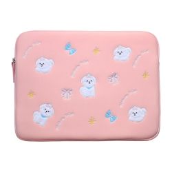 Esther Bunny 13inch Notebook Pouch, Pattern