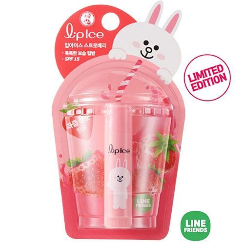 Mentholatum Line Friends Lip Balm Strawberry 