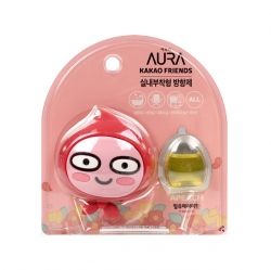AURA Kakao Air Freshener Wall Mounted With Suction Cup- Apeach 