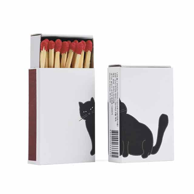 Cat Box of Matches 2ea Set 