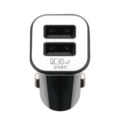 Double QC3.0 Slim Car Charger