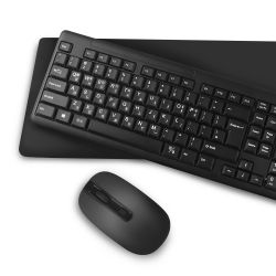 Trio Wireless Keyboard & Mouse& Long Pad Set 