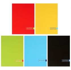 Color Stitch Notebook, 1 set of 5 colors 