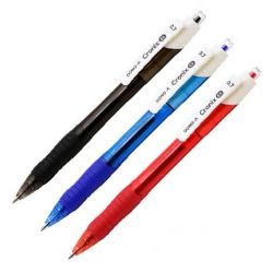 Cronix DX Ballpoint Pen 0.7mm, Hybrid Ink, 12pcs 