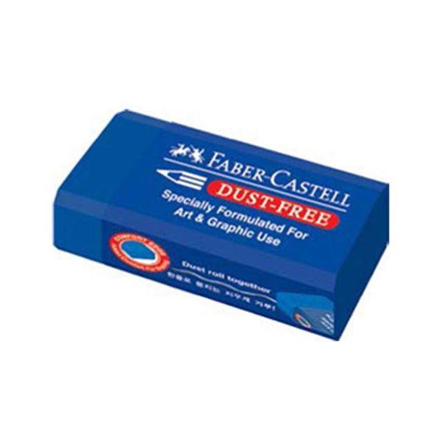Dust-Free Erasers Blue(M), Set of 24